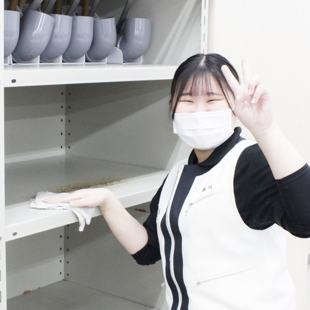 1年生、大掃除☆